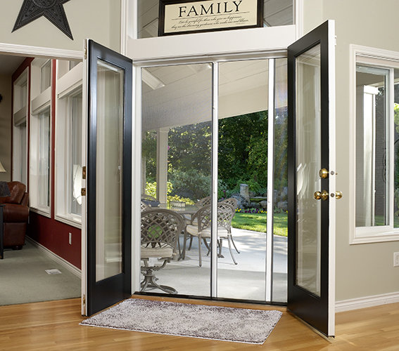 Retractable Screen Doors for Double Doors